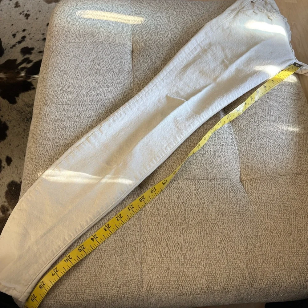 MOTHER DENIM The Looker Cream For A Day‎ Jeans Size 26